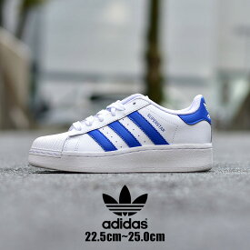 アディダス オリジナルス スーパースター XLG スニーカー レディース キッズ ジュニア 子供 ホワイト 白 adidas Originals SUPERSTAR XLG IG0289 春 夏 秋 冬 21.5 22 22.5 23 23.5 24 靴 シューズ ローカット ブランド キッズ シンプル