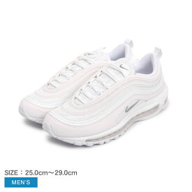 【今なら全品ポイント5倍】 ナイキ エアマックス 97 スニーカー メンズ ホワイト 白 ブラック 黒 NIKE AIR MAX 97 921826 シューズ ローカット ブランド シンプル カジュアル スポーツー 靴 人気 おしゃれ グレー