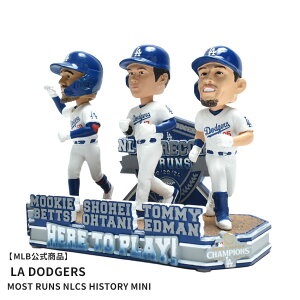 W[[Ox[X{[ Los Angeles Dodgers Most Runs in NLCS History Mini Bobblehead Scene {uwbh }`J[ MAJOR LEAGUE BASEBALL BHMB24MRNLCSMNLD tBMA ouwbh Ul` l` Jĕ