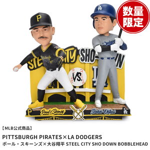 W[[Ox[X{[ Paul Skenes  Shohei Ohtani Pittsburgh Pirates  Los Angeles Dodgers Steel City Sho Down Bobblehead {uwbh Y fB[X }` MAJOR LEAGUE BASEBALL |[EXL[Y J