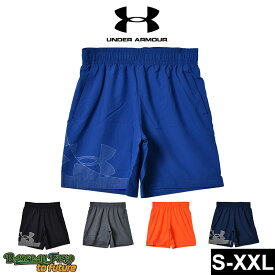 【全品P5倍★SALE】 アンダーアーマー ウーブン グラフィックハーフパンツ ハーフパンツ メンズ ブラック 黒 UNDERARMOUR 1361434 半パン 半ズボン ズボン スポーツ ストレッチ トレーニング カジュアル シンプル 耐久 運動 ポケット ロゴ