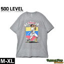 【ネコポス配送】 ファイブハンドレットレベル ロナルド・アクーニャ・ジュニア アトランタ カントリー フラグ WHT 半袖Tシャツ メンズ グレー 500 LEVEL Ronald Acuna Jr. Atlanta Country Flag WHT 0070-034-27 ウエア トップス 半袖 Tシャツ MLB