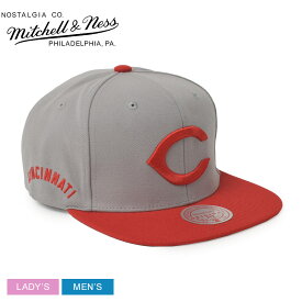 【スーパーSALE開催！】 ミッチェルアンドネス Away Snapback Coop Cincinnati Reds ベースボールキャップ メンズ レディース グレー MITCHELL ＆ NESS HHSS6481-CREYYPPPGREY キャップ 帽子 シンシナティ・レッズ MLB ベースボール 野球 スナップバック