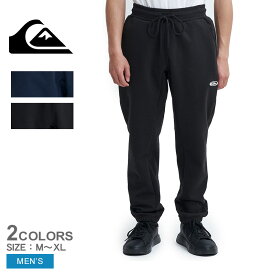 【全品P5倍★週末タイムSALE】 クイックシルバー ST WATER REPELLENT SWEAT PANTS パンツ メンズ ブラック 黒 ネイビー QUIKSILVER QPT234051 ウエア パンツ スエット スウェット ジャージ ブランド カジュアル シンプル サーフ アウトドア おしゃれ 裏起毛 防寒 保温