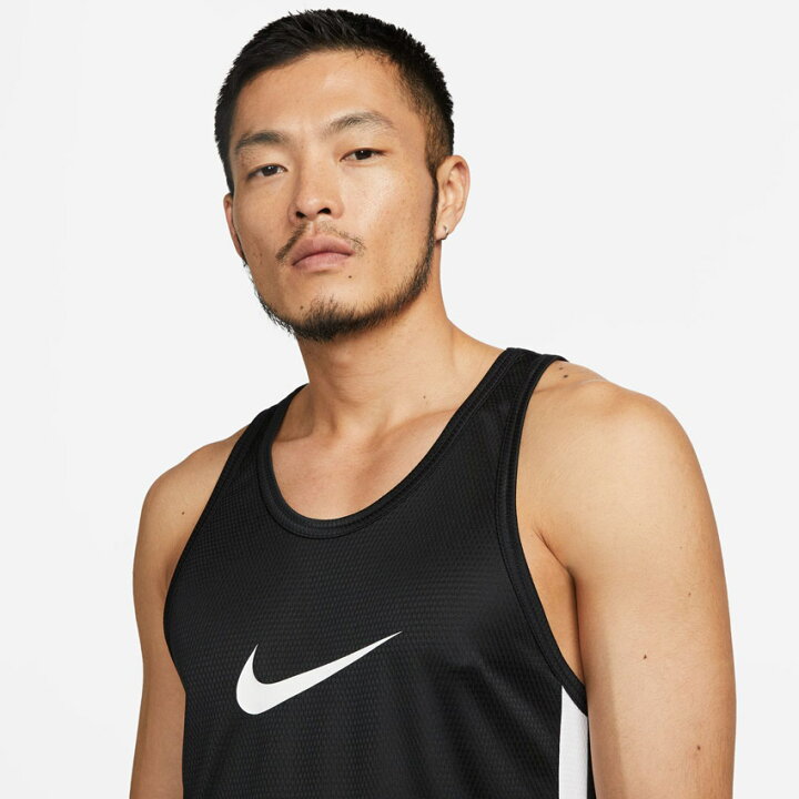 楽天市場】【ゆうパケット配送】 ナイキ タンクトップ NIKE Dri-FIT バスケットボール 速乾 ユニフォーム風 SPORTS 運動 ジャージ ブロック 黒 DV9968 : ベースボールフィールド to