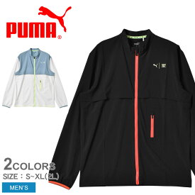 【マラソンSALE★全品Point5倍】 プーマ ライトアウター メンズ PUMA ランニング ファーストマイル ウーブンジャケット ウェア ウエア ブルゾン スポーツ トレーニング ジム フィットネス ワークアウト モックネック フルジップ 運動 上着 羽織 長袖 防寒