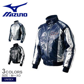 【全品P5倍★SALE】 ミズノ グラウンドコート メンズ レディース ユニセックス MIZUNO 【発熱素材／ビクトリーステージ】ブレスサーモグラウンドコート（野球） 野球 ベースボール スポーツ 運動 アウター ジャンパー 防寒 ブラック