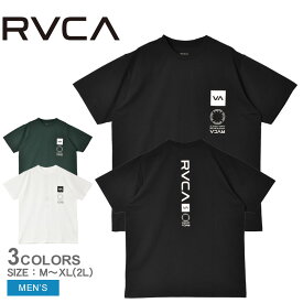 【ゆうパケット配送】 ルーカ VA VENT SURF SS ラッシュガード メンズ ブラック 黒 ホワイト 白 RVCA BE041804 トップス 半袖 UVカット UPF50 紫外線 ストリート 海 プール 速乾 ウエア ウェア スポーツ 運動 サーフィン サーファー プリント バックプリント