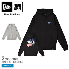 【マラソンSALE★全品Point5倍】 ニューエラ MLB フラッグ グラフィック フーディ パーカー メンズ ブラック 黒 グレー NEW ERA MLB Flag Graphic Hoodie 60416435 60416436 ロサンゼルス・ドジャース ニューヨーク・ヤンキース NEW YORK YANKEES フーディ プルオーバー