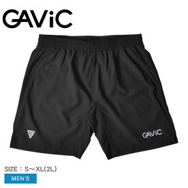 【今なら全品ポイント5倍】 ガビック アクティブショートパンツ ボトムス メンズ ブラック 黒 GAVIC GA7403 ライフスタイル パンツ 半ズボン ウエア スポーツ カジュアル スポーティ シンプル ストレッチ トレーニング ジム ランニング 吸汗速乾 人気 運動 おしゃれ