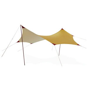 MSR ランデブーサンシールド 200ウィング (37077) / ウィングタープ キャンプ UVカット 軽量 コンパクト 悪天候にも強い 最大12人