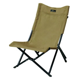 小川キャンパル ローチェア2 (19290000) ／ 椅子 キャンプ 折り畳み 肘掛け無し 収納袋付 倒れにくい構造