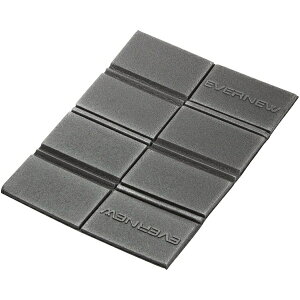 エバニュー コンパクト折りたたみマット (EBY462) / 折り畳み座布団 クッション シート 軽量 コンパクト収納 キャンプ スポーツ観戦