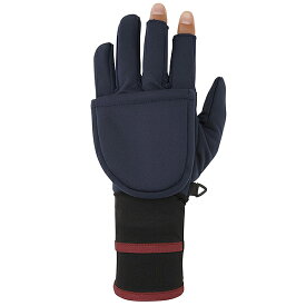 ★ポイント5倍＆クーポン！お買い物マラソン★アクシーズクイン ユビ、デル、グローブ (013050) ／ 手袋 ミトン 登山 防寒 保温 防風 耐水 透湿 腕時計スリット 指を出せる