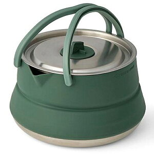 シートゥーサミット ディツアーステンレスケトル 1.6L (ST84403) / やかん キャンプ 車中泊 折りたたみ収納 軽量 コンパクト シリコン