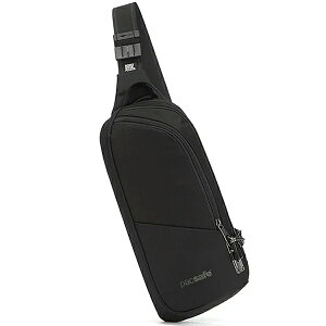 パックセーフ V アクションスリング (12970325) / ボディバッグ 2.5L 海外旅行 盗難防止 スキミング防止 切り裂き防止 ジッパーロックシステム ワイヤー入りストラップ バイブ150 Vibe