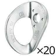 ★P10倍＆クーポン！楽天スーパーSALE★ペツル クールステンレス 10mm 20枚セット (P36AS10) ／ 岩 コン…