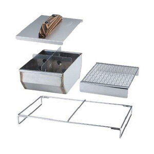 ユニフレーム ユニセラ熱燗あぶり台 (615201) / グリルオプション キャンプ 鍋 焼き網 セット おでん 焚火 バーベキュー