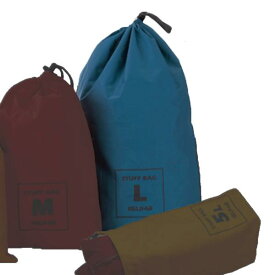 ★ポイント5倍＆クーポン★イスカ スタッフバックL ／ スタッフサック 登山 キャンプ 旅行 パッキング 小物収納 撥水 耐水