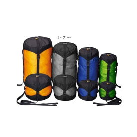 イスカ ウルトラライトコンプレッションバッグ L ／ 圧縮袋 登山 キャンプ スタッフサック 撥水 耐水 シュラフ 寝袋 衣類 ダウンウェア