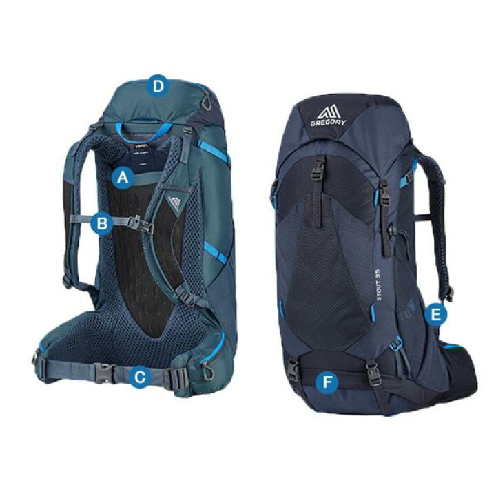 楽天市場】グレゴリー スタウト35 (26J) ／ ザック 35L 登山 縦走 背面 
