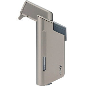 ソト マイクロトーチ エッジ チタニウムブラウン (ST-489TB) / ターボライター キャンプ 登山 ガス充填式 耐風 チャッカマン 軽量 コンパクト 小型