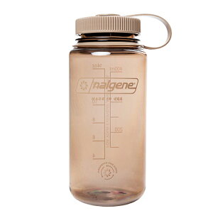 ナルゲン 広口 0.5L トライタン リニュー (91602) / 水筒 500ml 登山 漏れない 熱湯可 パッキンなし 行動食入れ 軽量 キャンプ オフィス 普段使いにも