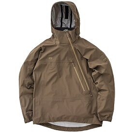 ティートンブロス ツルギライト ジャケット ユニセックス (TB261-03M) ／ 登山 クライミング 軽量 レインウェア ストレッチ 防水透湿 胸ポケット ダブルジッパー ベンチレーション プルオーバー