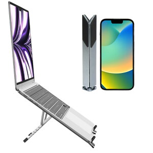 �y���w�Ö@�m�ďC�zZenflux PC�X�^���h�y���R���p�N�g�E���y�ʁz �m�[�g�p�\�R���X�^���h �p�����P ���芴 �܂肽���ݎ� laptop stand �p�\�R���� ��� �����^�� 10-16�C���` ���[�|�[�`�t