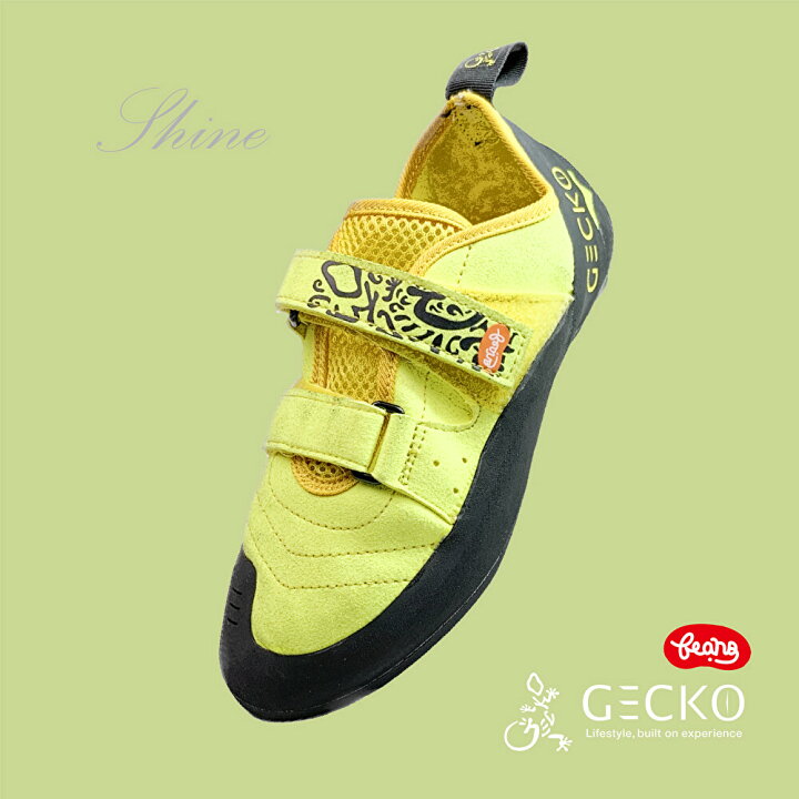 ゲッコー ビーンズ キッズ ボルダリングシューズ クライミングシューズ BEANS】 右から EURO 32 EURO 33 EURO 34 EURO  35 互い違いのベルクロを採用することで、両サイドから締めることができ、無理に小さいサイズを選ばなくとも、ベストなフィット感を出すことができる ... BEANSクライミングシューズ