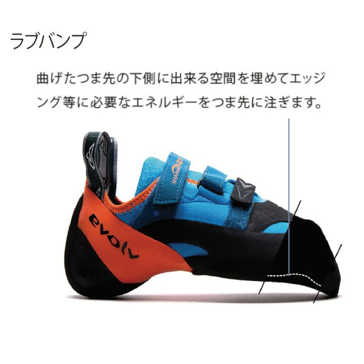 楽天市場】【 イボルブ V6 】 EVOLV イボルブ クライミングシューズ 