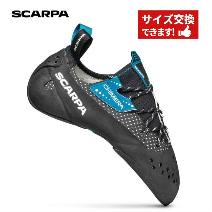 楽天市場】【 スカルパ キメラ BK/アズール 】 SCARPA クライミング 