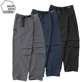 【 FANTASISTA CLIMBING Lightning Pants Ripstop 】 フラッシュ（一撃）を彷彿とさせる「Lightning : 稲妻」と「Light：軽い」を掛け合わせたコンセプトのクライミングパンツ