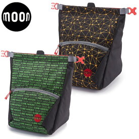 【 MOON ムーン ボルダリングチョークバッグ 】 丈夫で耐久性のある素材 間口の広いポケット収納 実績あるモデルの新カラー
