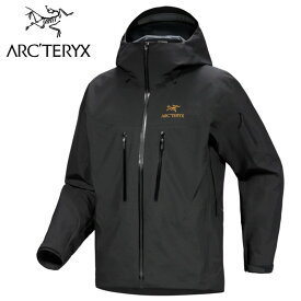 【 アークテリクス M's アルファ SV ジャケット Alpha SV Jacket 24K Black 】 世界最高峰のシェルジャケット SV＝シビア 過酷な環境を想定したモデル 自分の限界を押し上げるクライミング