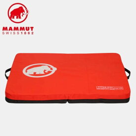 【 マムート Queen Size Crash Pad mammut red 】 自信を持って限界に挑戦できるボルダリングパッド 高品質のヨーロピアンフォーム2層構造、優れた衝撃吸収力を実現
