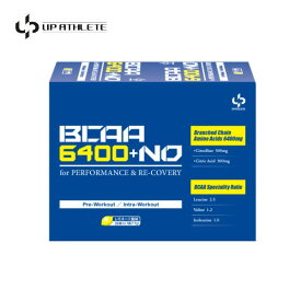 【 UP ATHLETE　BCAA6400+NO 】292g（7.7g x 38包入 ） アミノ酸 サプリ サプリメント 疲労回復 リカバリー 個別包装、ユーピーアスリート、スポーツ、運動　クライミング　クライマー