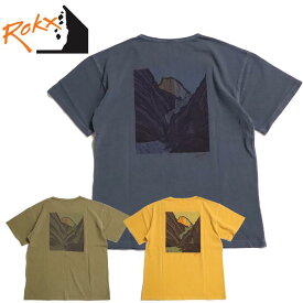 【 ROKX ロックス HALF DOME TEE 】 アパレル メンズTシャツ ウィメンズTシャツ Tシャツ ウェアー クライミングギア クライミング用品 登山 登山用品 送料無料
