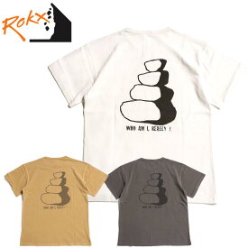 【 ROKX ロックス THE CAIRN TEE 】 アパレル メンズTシャツ ウィメンズTシャツ Tシャツ ウェアー クライミングギア クライミング用品 登山 登山用品 送料無料