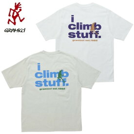 【 GRAMICCI グラミチ G4SU-T076 I CLIMB STUFF TEE 】 アパレル メンズTシャツ ウィメンズTシャツ Tシャツ ウェアー クライミングギア クライミング用品 登山 登山用品 送料無料