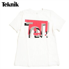 【 Teknik テクニック Ws Tek Tee ホワイト/ピンク 】 アパレル メンズTシャツ ウィメンズTシャツ Tシャツ ウェアー クライミングギア クライミング用品 登山 登山用品 送料無料