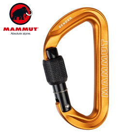 【 マムート Sender Screwgate Carabiner Screw Gate.gold.one size 】 クライミングギア カラビナ/クイックドロー マムート カラビナ クイックドロー ヌンチャク 安全環付きカラビナ クライミング用品 登山 登山用品