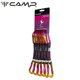 【 CAMP カンプ PHOTON EXPRESS KS JANJA 12cm 6PACK 】 世界女王のヤンヤ・ガンブレットモデル 限定 洗練された多途ハーネス 1グラム1秒が重要となるオンサイトクライミングに特別に設計