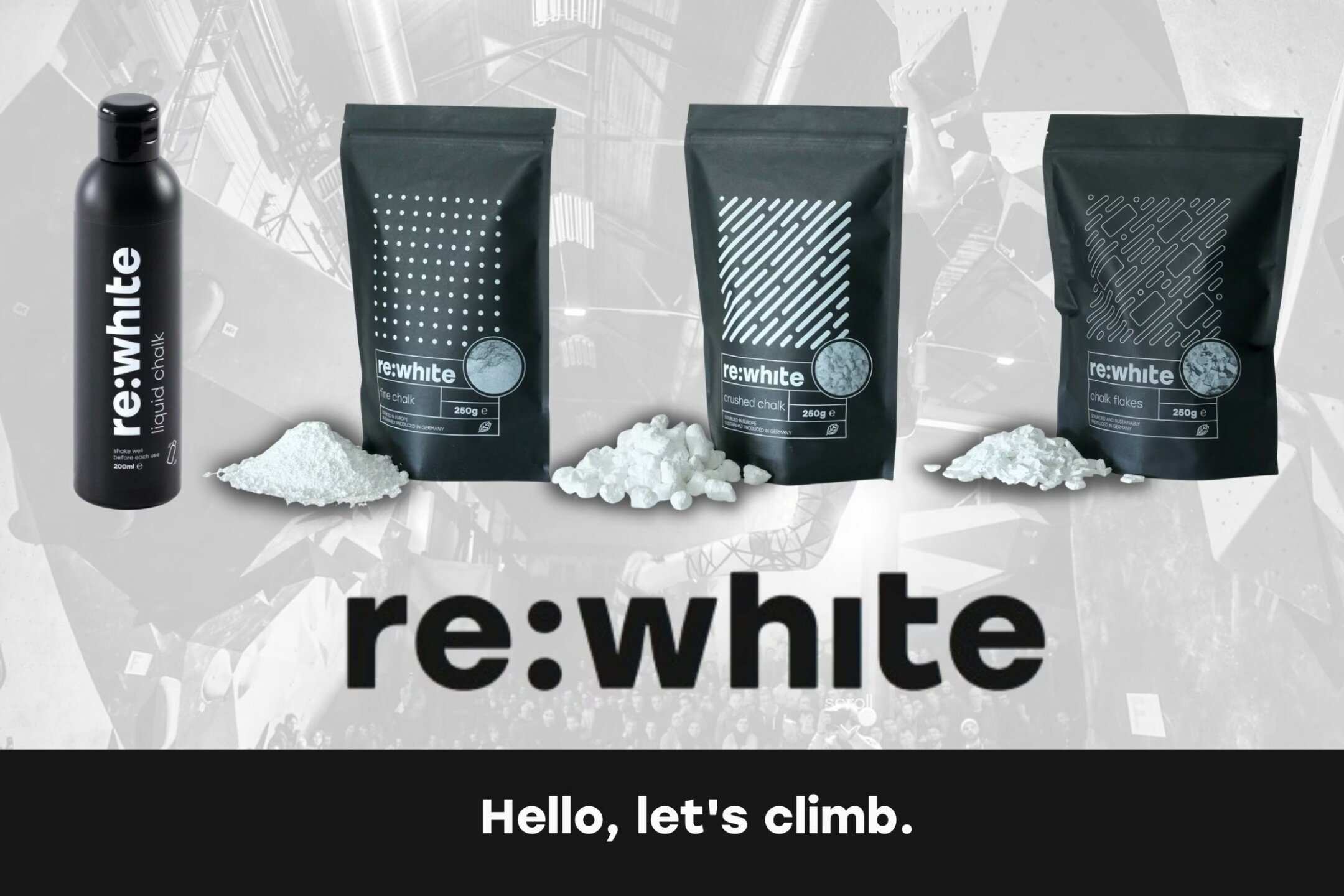 期待の新チョークブランド「re:white」入荷