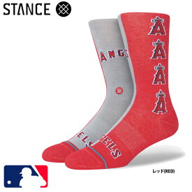 あす楽 アウトレット STANCE スタンス 野球 カジュアルソックス エンゼルス MLB公認 A545A22ANA sta22fw