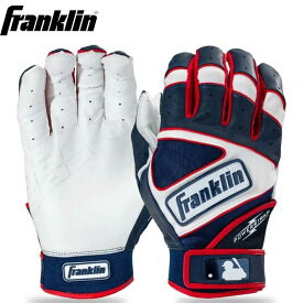 あす楽 限定 フランクリン 野球用 バッティング手袋 パワーストラップ 天然皮革 POWERSTRAP HI-LITE 20474 fra23ss