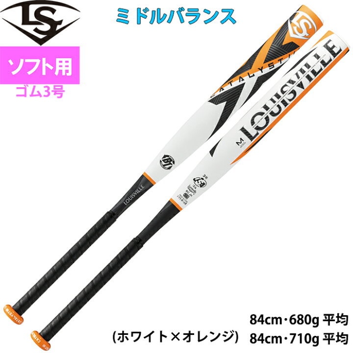 楽天市場】あす楽 ルイスビルスラッガー 3号ゴムソフト ソフトボール用 