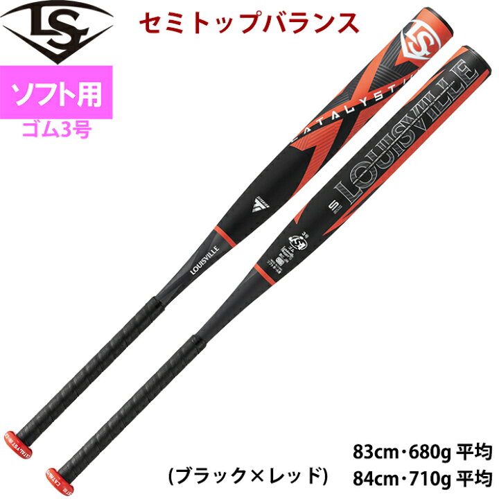 楽天市場】あす楽 ルイスビルスラッガー 3号ゴムソフト ソフトボール用  