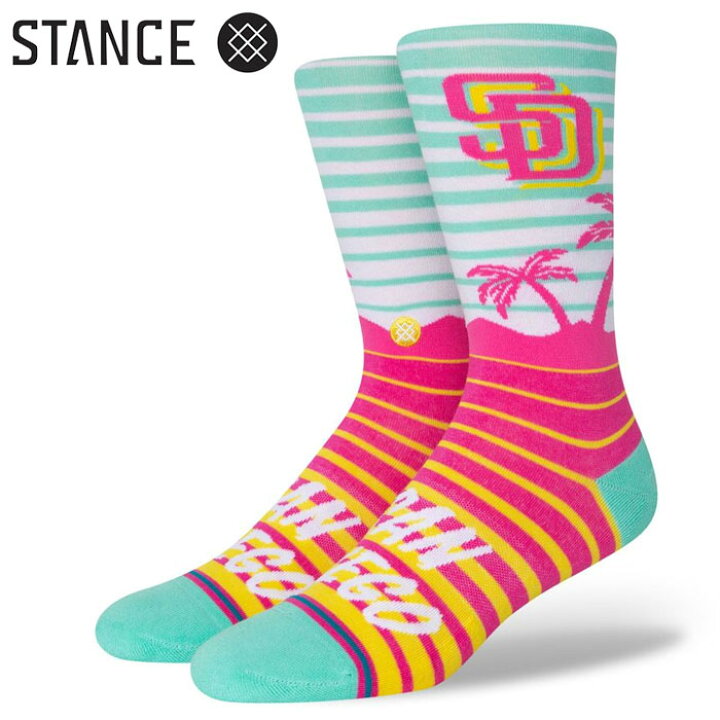 楽天市場】あす楽 STANCE スタンス カジュアルソックス MLB公認 