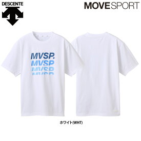 あす楽 デサント ムーブスポーツ Tシャツ 遮熱クーリング機能 UVカット(UPF50+) DMMXJA55 des24ss
